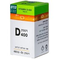 ויטמין Floris/Hadas Vitamin D3 160mg 120 Tab למכירה 