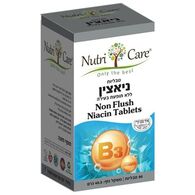 ויטמין ניאצין ללא תופעת בעירה 90 טבליות Nutri Care למכירה , 2 image