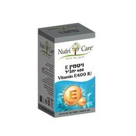ויטמין Nutri Care Vitamin E 400 100 Cap למכירה 
