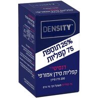 Density דנסיטי תוסף סידן אמורפי 200 מ"ג 75 כמוסות למכירה 