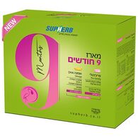 מולטי ויטמין SupHerb מארז 9 חודשים פריג'נטלי 60 כמוסות+ אומגה 3 60 כמוסות למכירה , 2 image