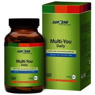 מולטי ויטמין SupHerb Multi You Daily ויטמינים ומינרלים 60 טבליות למכירה 