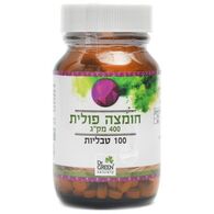 ויטמין חומצה פולית  400 מק"ג 100 טבליות Dr Green למכירה 