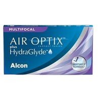 Air Optix Plus HydraGlyde Multifocal 24pck עסקה שנתית Alcon למכירה 