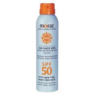 Moraz ספרי הגנה שקוף לילדים 200 מ"ל SPF50 למכירה 