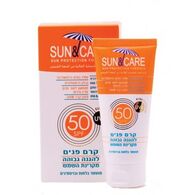 Sun&Care קרם הגנה לפנים למבוגרים 60 מ"ל SPF50 למכירה 