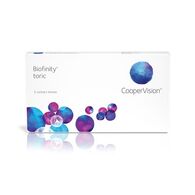 Biofinity Toric 12pck עסקה חצי שנתית CooperVision למכירה 