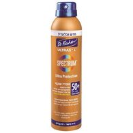 Dr. Fischer ספקטרום ספריי שקוף +SPF50 200 מ"ל למכירה 