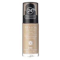 מייק אפ Revlon ColorStay Makeup For Combination-Oily Skin with SPF 15 240 Medium Beige 30ml רבלון למכירה 