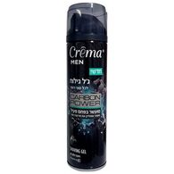 ג'ל גילוח Carbon Power ג'ל גילוח מועשר בפחם פעיל לכל סוגי העור 200 מ"ל Crema למכירה , 2 image