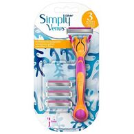 מכשיר גילוח Simply Venus מכשיר גילוח + 3 סכינים gillette למכירה , 2 image