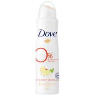 ספריי 0% אלומיניום אפרסק ולואיזה לימונית 150 מ"ל דאודורנט Dove למכירה , 2 image