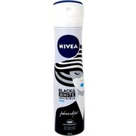 דאודורנט Black & White דאודורנט ספריי אנטי פרספירנט שקוף 150 מ"ל Nivea למכירה 