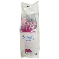 סכיני גילוח Venus Simply3 Basic סכין גילוח 4 יחידות gillette למכירה 