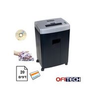 מגרסת נייר  40 ליטר Ofitech SCREBA2320 למכירה 