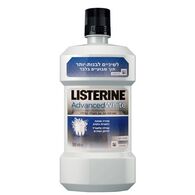 מי פה Listerine Advanced White 500ml למכירה 