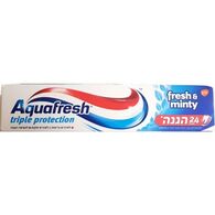 משחת שיניים משחת שיניים להגנה משולשת בטעם מנטה מרענן 100 מ"ל Aqua Fresh למכירה , 2 image