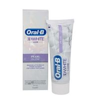 משחת שיניים Oral-B 3d White Luxe Pearl Glow Toothpaste 75ml למכירה 