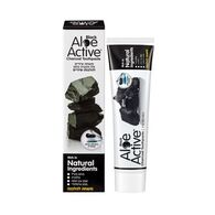 משחת שיניים משחת שיניים פחם להלבנה 100 מ"ל Aloe Active למכירה 