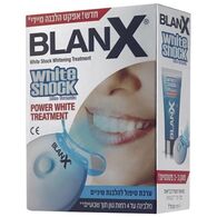 הלבנת שיניים WHITE SHOCK ערכת טיפול להלבנת שיניים יחידה אחת BlanX למכירה 