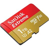 כרטיס זיכרון SanDisk Extreme SDSQXA1-1T00 1TB Micro SD סנדיסק למכירה 