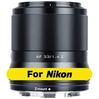 עדשה Viltrox 33mm f/1.4 AF למכירה , 3 image