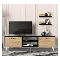 מזנון מזנון טלוויזיה עם מדפי תלייה דגם גולן Geva Design למכירה , 2 image