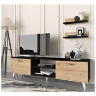 מזנון מזנון טלוויזיה עם מדפי תלייה דגם גולן Geva Design למכירה , 3 image