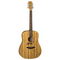 גיטרה אקוסטית LUNA GUITARS Woodland Bamboo Dread למכירה 