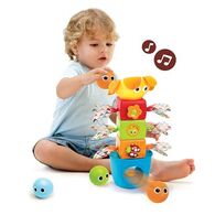 Stack Flap 'N' Tumble מגדל קוביות וכדורים מוזיקאלי Yookidoo למכירה 