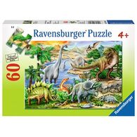 פאזל Prehistoric Life 60 09621 חלקים Ravensburger למכירה , 2 image