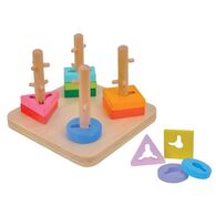 12006 השחלת צורה בסיבוב Pit Toys למכירה 