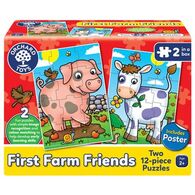 פאזל First Farm Friends 2X12 חלקים Orchard toys למכירה 