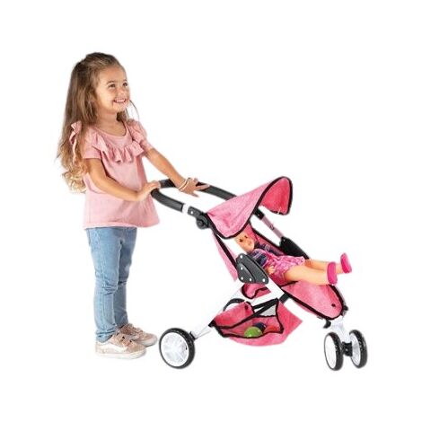 I Am Toys עגלת טיולון לבובה שלושה גלגלים למכירה , 2 image