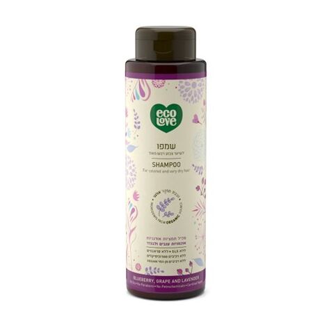 EcoLove שמפו לשיער צבוע ויבש מאוד 500 מ"ל למכירה , 2 image
