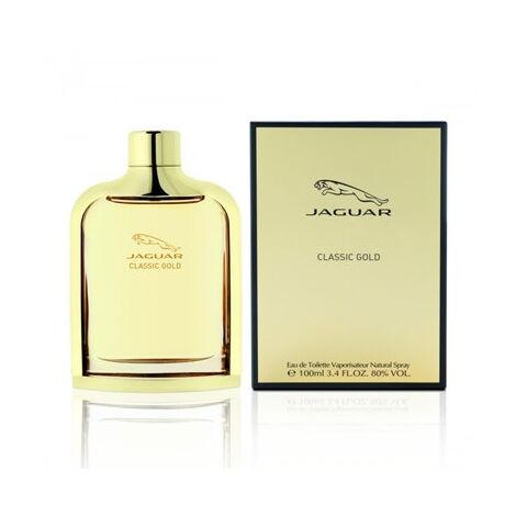 בושם לגבר Jaguar Classic Gold E.D.T 100ml למכירה , 3 image