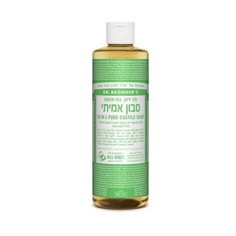סבון Dr. Bronner Organic Green Tea Castile Liquid Soap 473 ml למכירה , 2 image