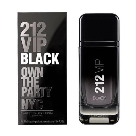 בושם לגבר 212 Vip Black Own The Party NYC 100ml E.D.P 212  וי.איי.פי  קרולינה הררה קרולינה הררה למכירה , 3 image