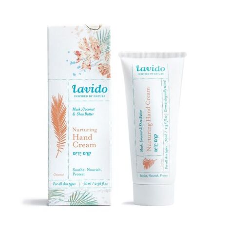 Musk, Coconut & Shea Butter Nurturing Hand Cream Lavido למכירה , 2 image
