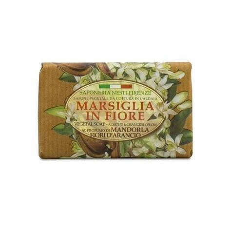 סבון Nesti Dante Marsiglia In Fiore Vegetal Soap Almond & Orange Bloosom 125g למכירה 