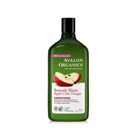 Avalon Organics Smoothing Apple Cider Vinegar Conditioner 312ml למכירה , 2 image