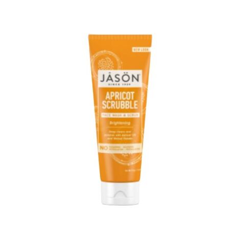 סבון jason-personalcare Brightening Apricot Scrubble Face Wash & Scrub 113g למכירה , 2 image