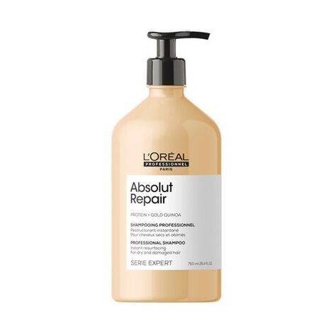 Loreal שמפו להתחדשות שיער פגום אבסולוט ריפר גולד קינואה 500 מ"ל למכירה , 2 image