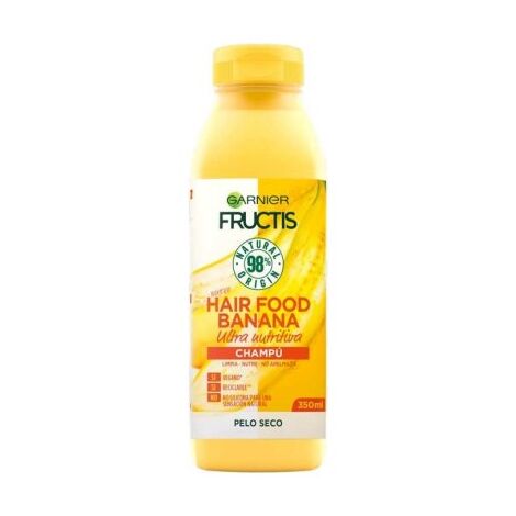 Garnier Fructis Banana Hair Food שמפו מזין לשיער יבש 350 מ"ל למכירה , 2 image