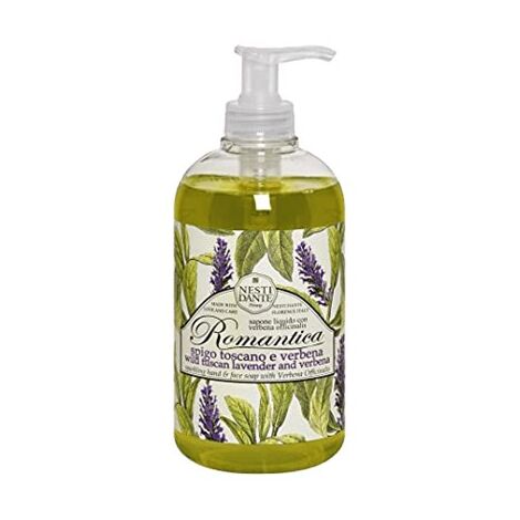 סבון Nesti Dante Romantica Lavender And Verbena Liquid Hand Face Soap 500ml למכירה , 2 image