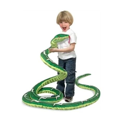Melissa & Doug 8841 Snake Jumbo Stuffed Animal למכירה 