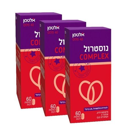 Altman נוסטרול Complex 60 כמוסות אלטמן למכירה , 2 image