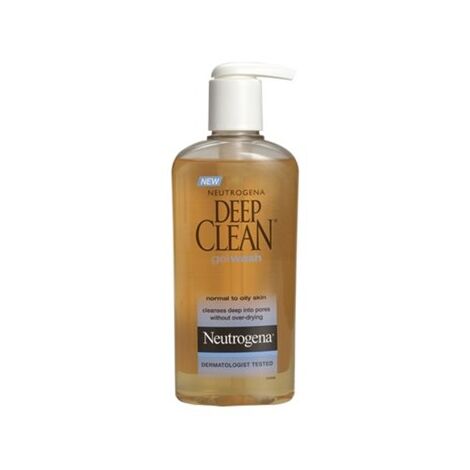 Deep Clean  200ml  תרחיץ לניקוי פנים Neutrogena למכירה 