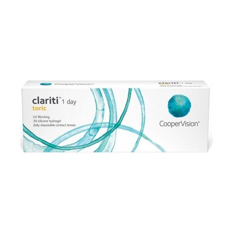 Clariti 1 Day Toric 720pck עסקה שנתית CooperVision למכירה 