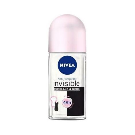 דאודורנט Nivea Black & White Roll-On 50ml למכירה , 2 image
